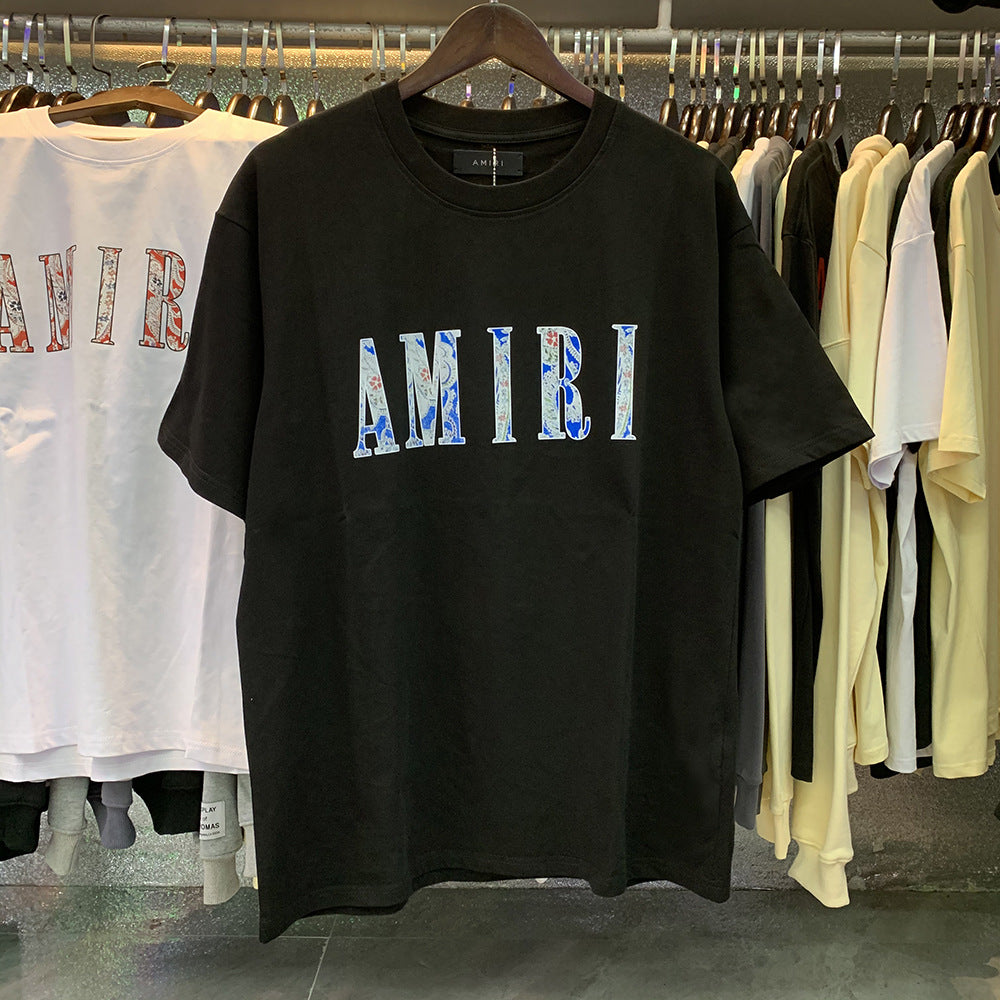 Amiri Peace Dove Graphic Oversized Tee Streetwear Unisex