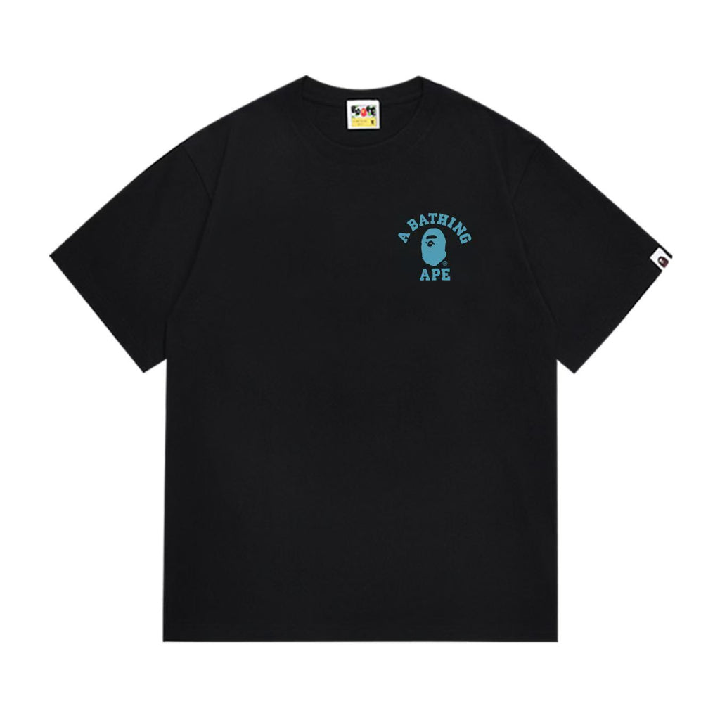 BAPE Ape Head Graphic Print Loose Unisex Streetwear T-Shirt