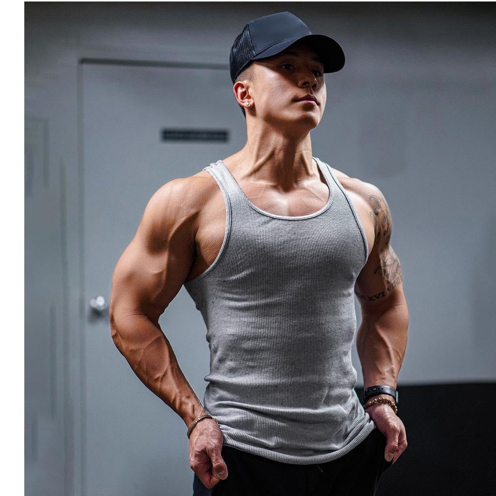 YOUNGLA 340 Wife Lovers Ribbed vest