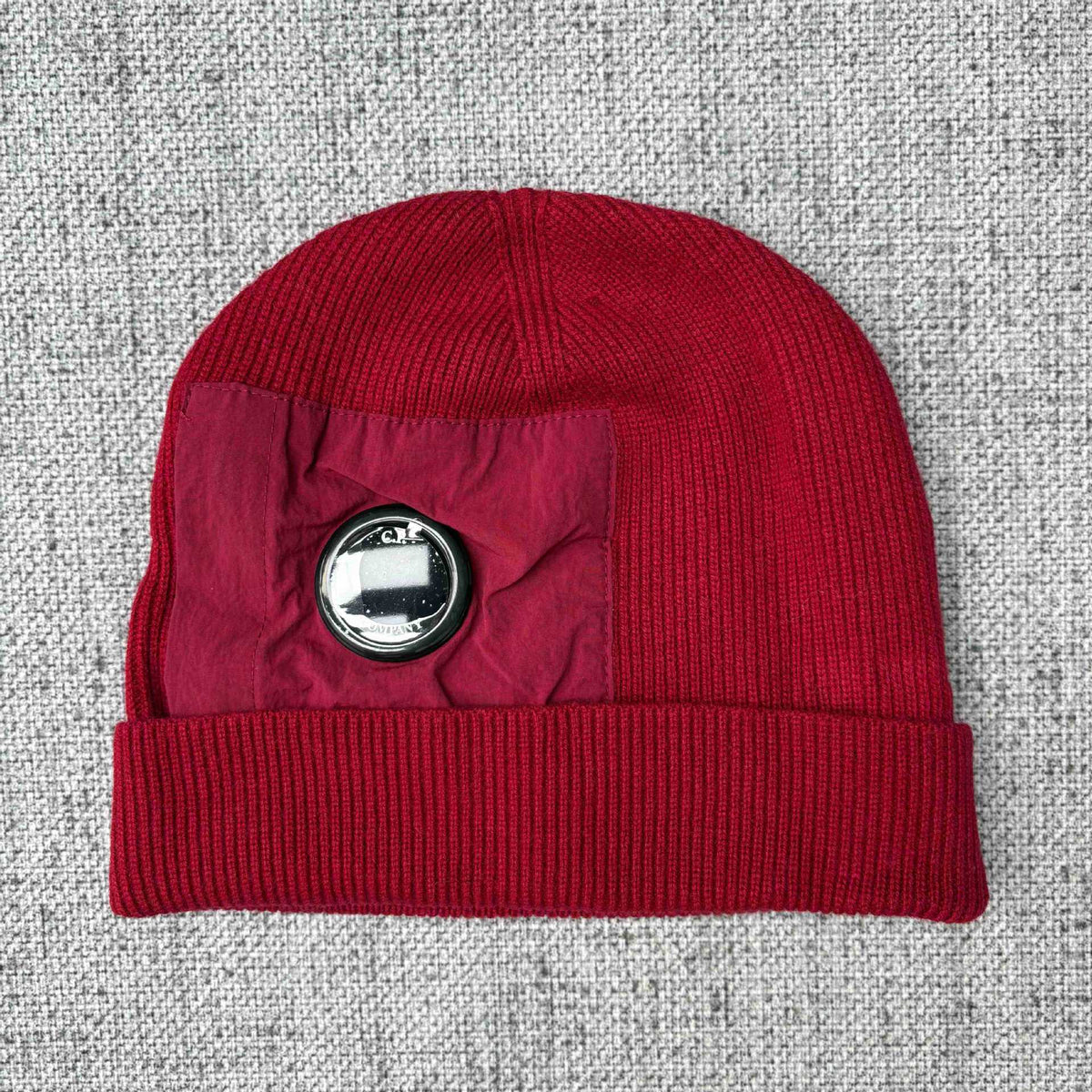 C.P. Company Extra Fine Merino Wool Side Lens Beanie
