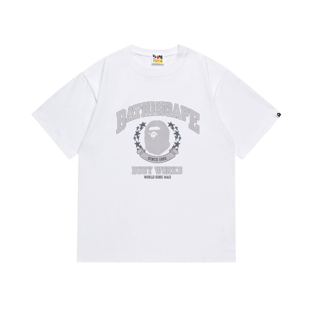 Bape Maneki Neko Ape Head Graphic Oversized Tee Streetwear Unisex