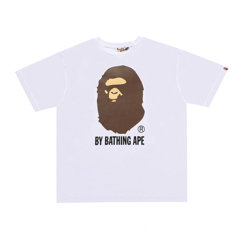 BAPE Ape Head Graphic Print Short Sleeve Tee Streetwear Unisex