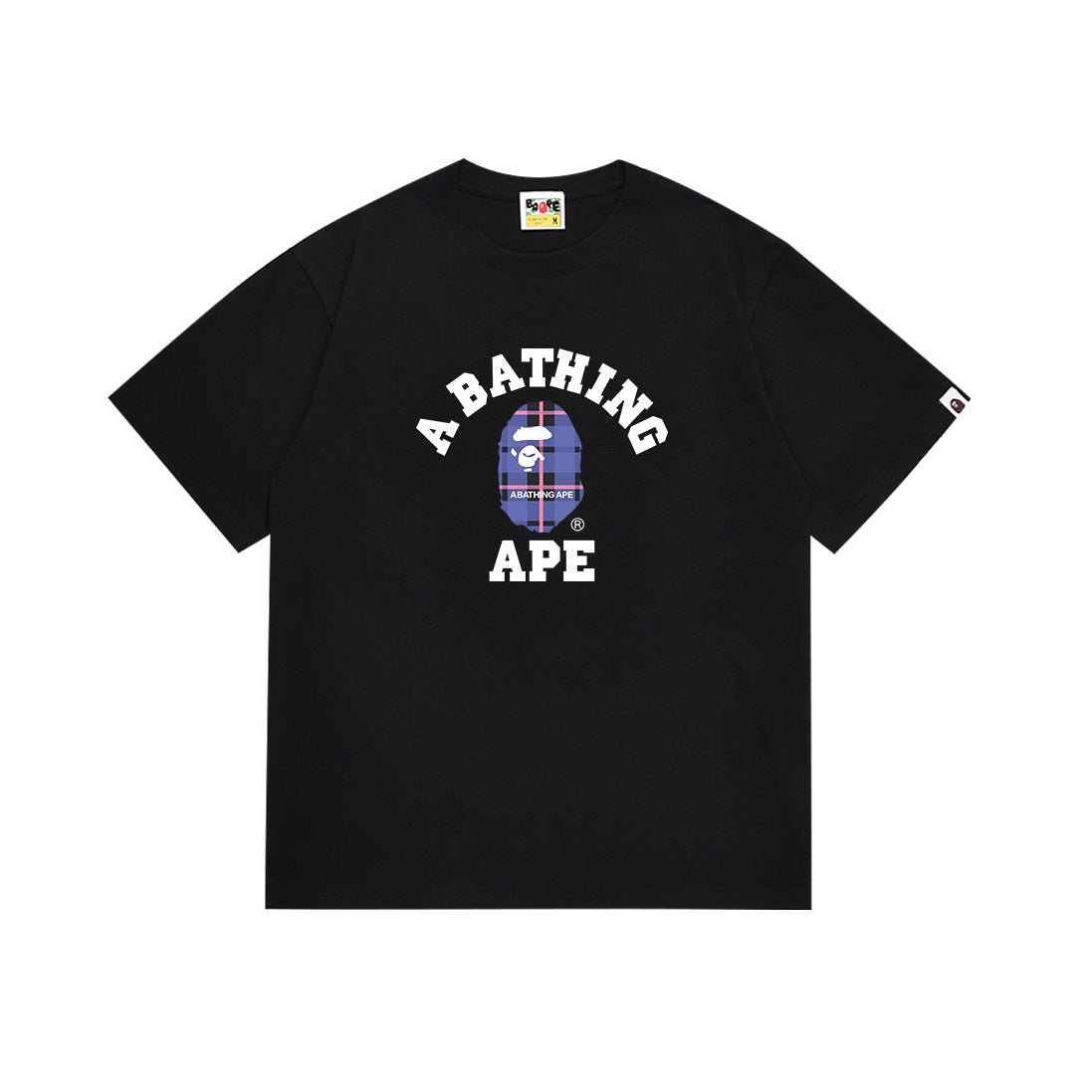 BAPE Ape Head Graphic Print Short Sleeve Tee Streetwear Unisex