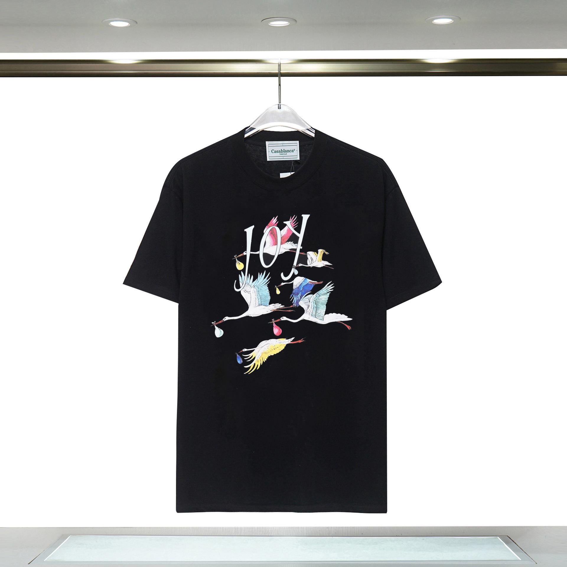 Casablanca Arch Graphic Logo Print Short Sleeve Tee Streetwear Unisex