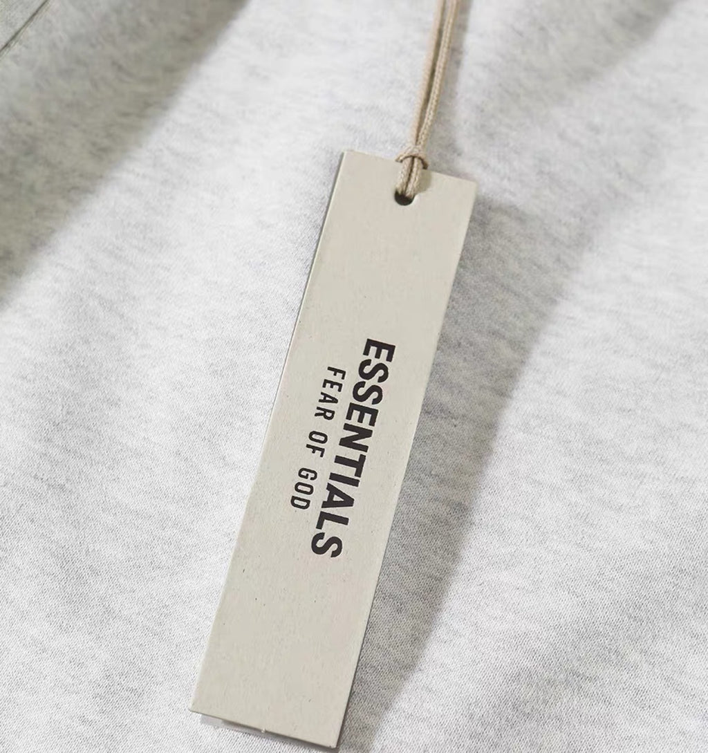 Essentials Rubber Print Small Letter Streetwear Drawstring Jogger Pants