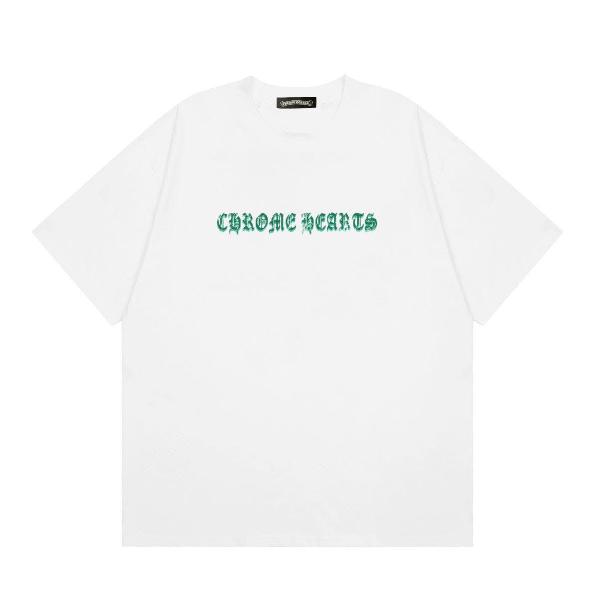 Chrome Hearts Multi‑Cross Horseshoe Graphic Oversized Tee Streetwear
