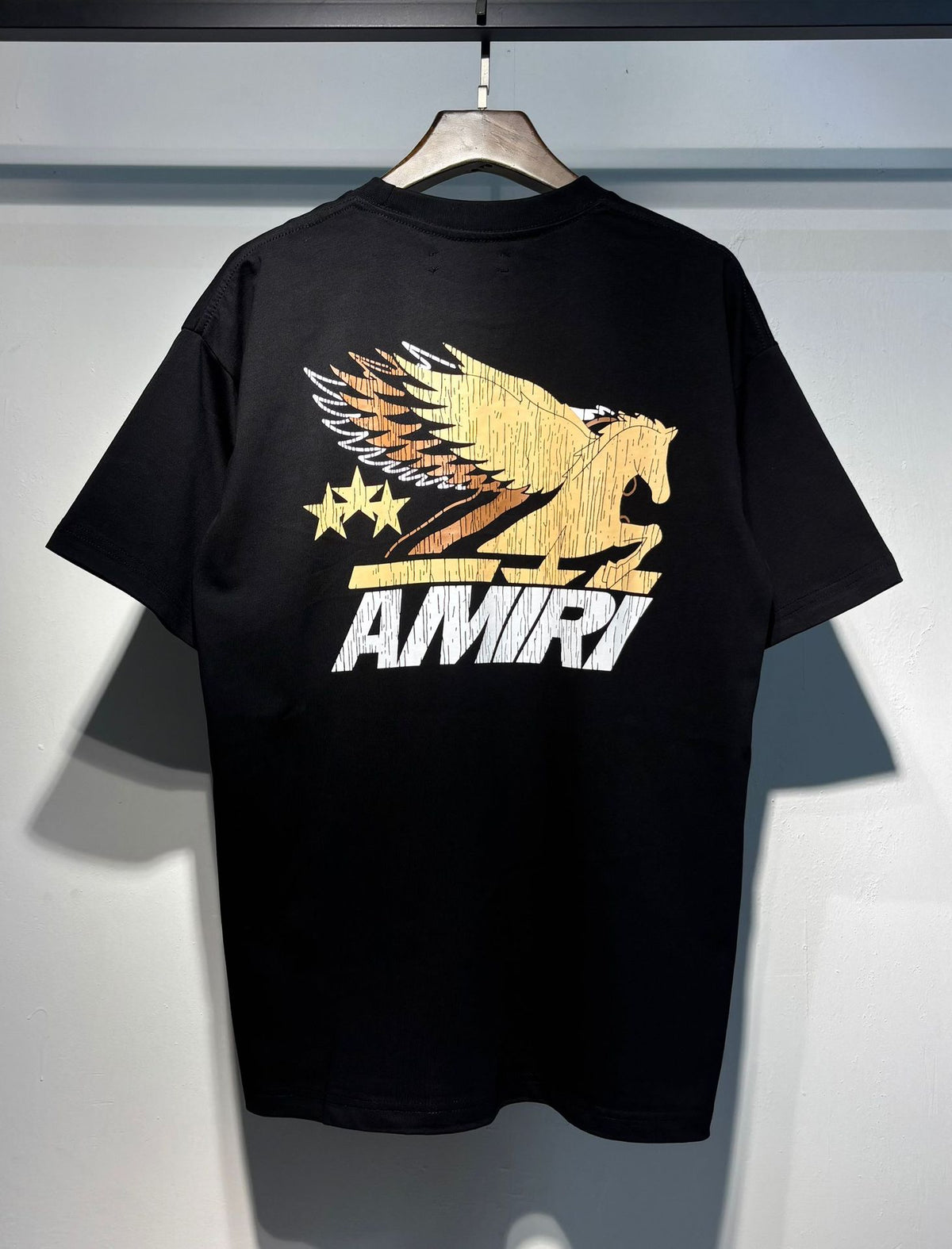 Amiri Multi‑Vintage Graphic Oversized Short Sleeve Tee Multi‑Style