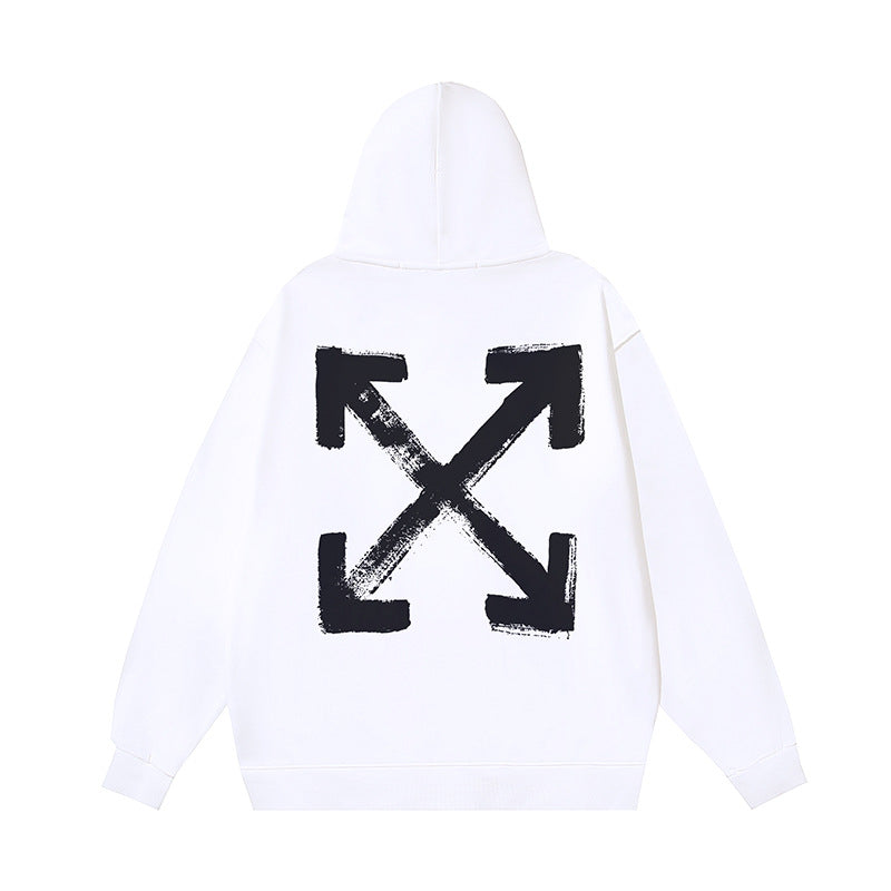 OFF-WHITE Caravaggio Angel Hoodie Heavyweight Streetwear Unisex