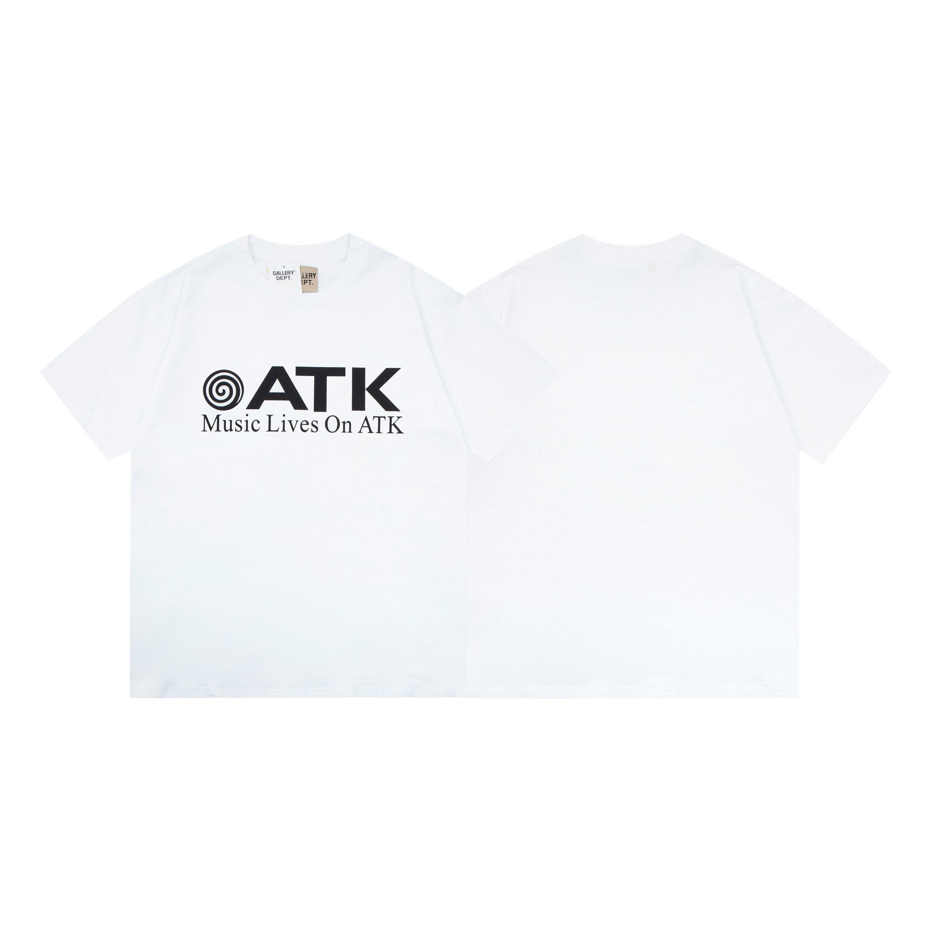 Gallery Dept Vintage Washed Graphic Short Sleeve Tee Streetwear Unisex