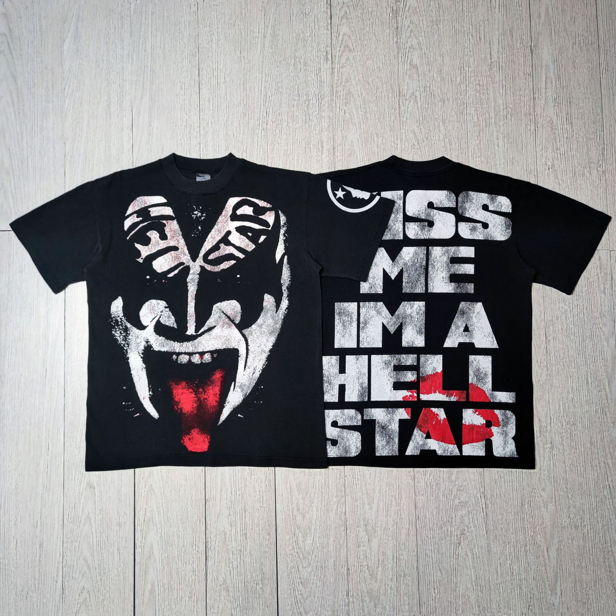 Hellstar Multi‑Vintage Graphic Oversized Tee Streetwear Unisex