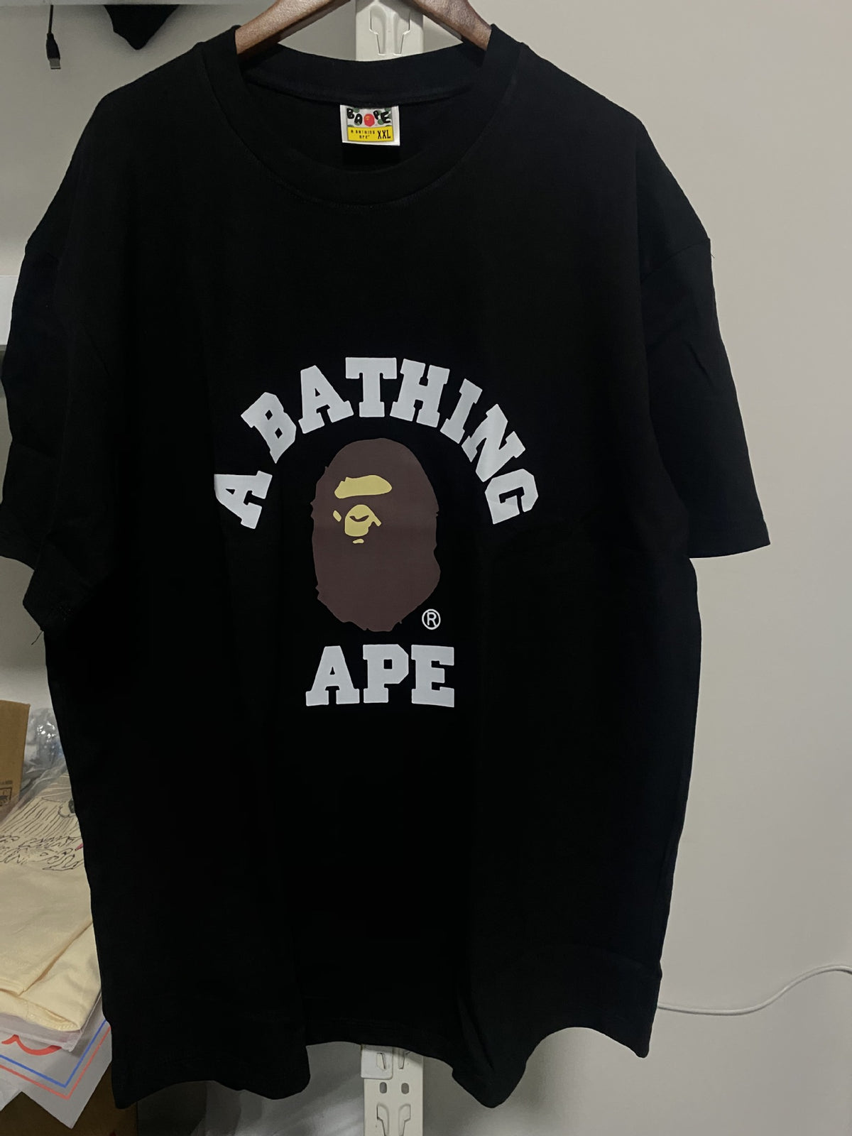 2026 New BAPE Ape Head Graphic Tee Loose Couple Short Sleeve T-Shirt