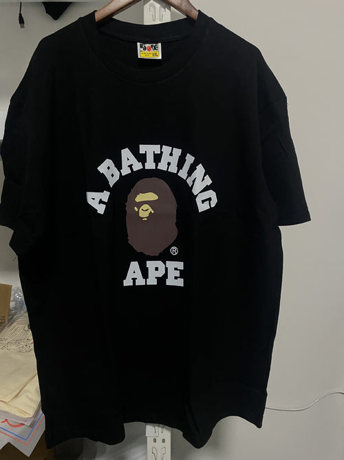 2026 New BAPE Ape Head Graphic Tee Loose Couple Short Sleeve T-Shirt
