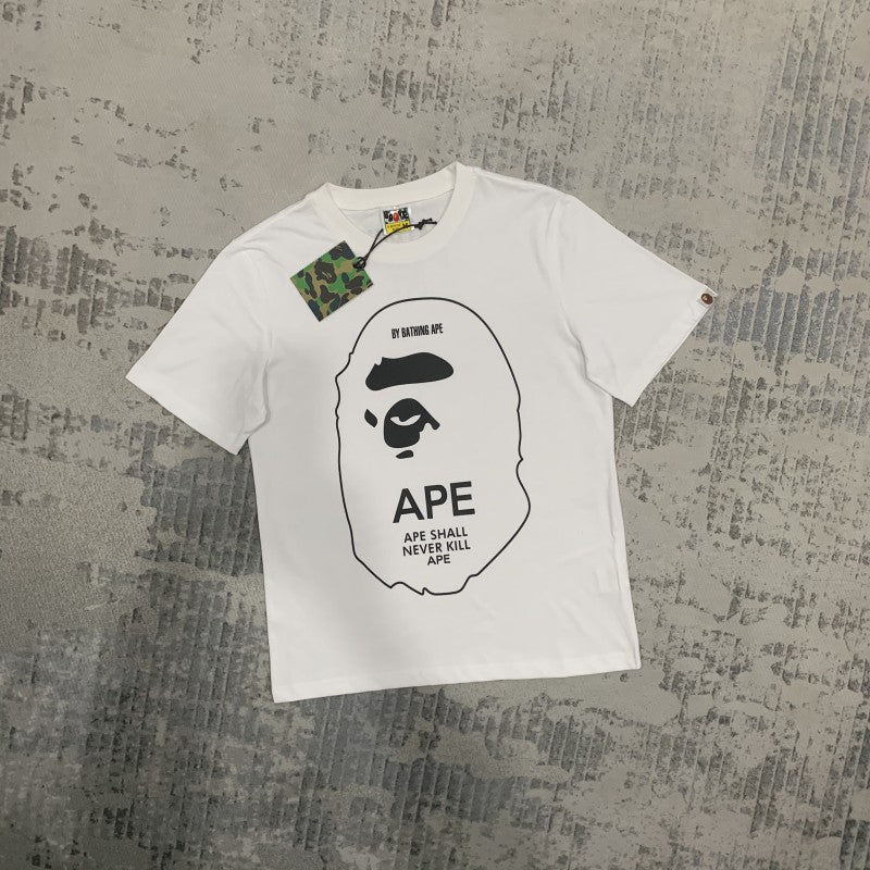 Bape Ape Head Shark Koi Fuji Graphic Oversized Tee Streetwear Unisex