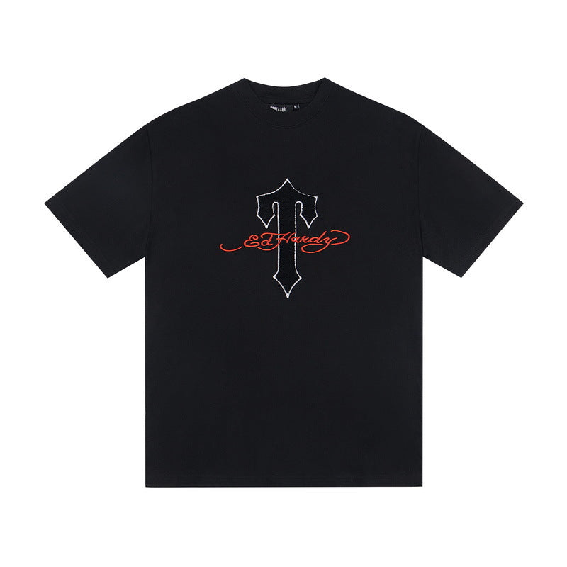 Trapstar Multi‑Graphic Print Oversized Tee Streetwear Unisex