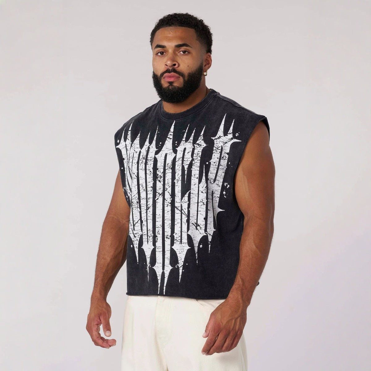 YOUNGLA 3021 Revenge Crop Cut-Offs