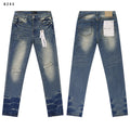 Purple Brand Wave Crack Ripped Skinny Denim Jeans Unisex