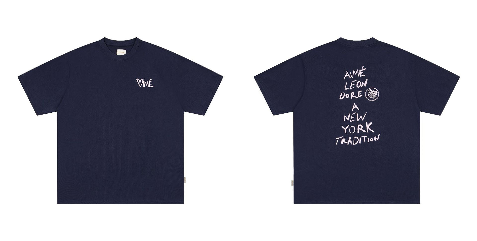 Aime Leon Dore Letter Graphic Crew Neck Short Sleeve T Shirt