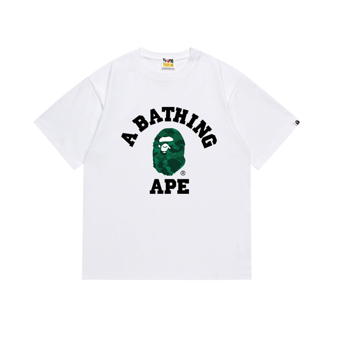 BAPE Ape Head Graphic Print Short Sleeve Tee Streetwear Unisex