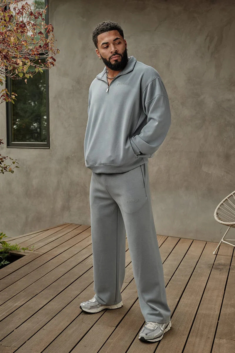 YOUNGLA 2141 Soft AF No Cuff Sweats