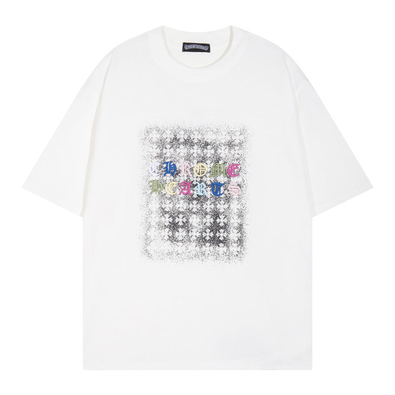 Chrome Hearts Cross Heavyweight Oversized T-Shirt Streetwear Unisex