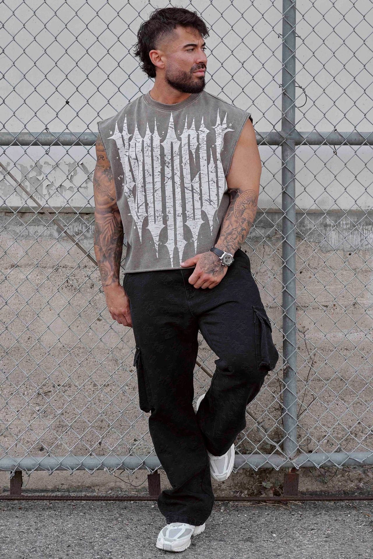 YOUNGLA 3021 Revenge Crop Cut-Offs