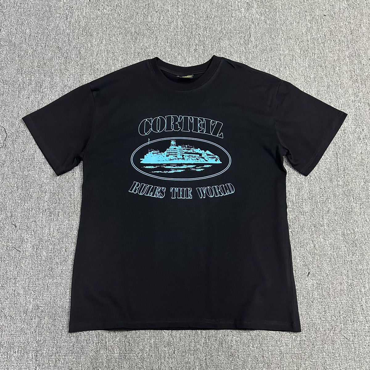 Corteiz Multi‑Logo Graphic Oversized Tee Streetwear Unisex