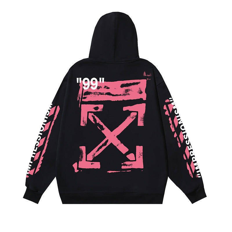 OFF-WHITE Caravaggio Angel Hoodie Heavyweight Streetwear Unisex