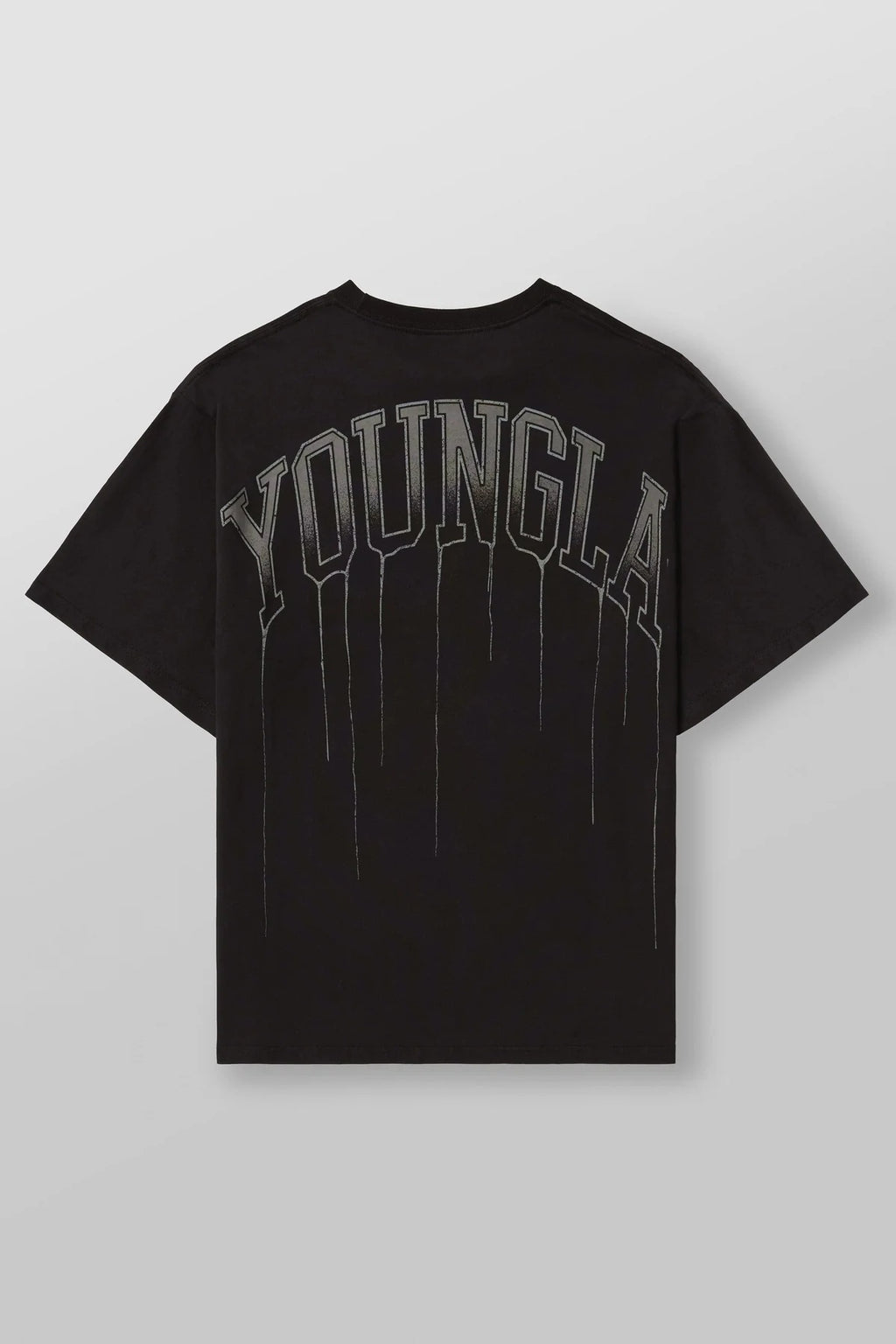 YOUNGLA W428 Drip Oversized Tee