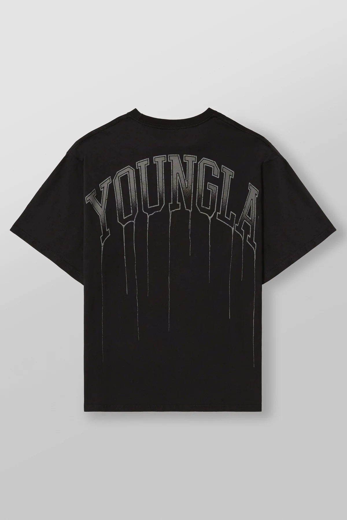 YOUNGLA W428 Drip Oversized Tee