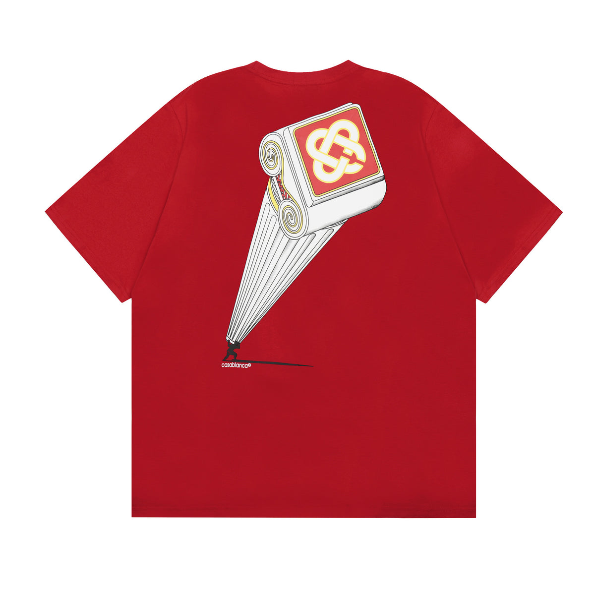 Casablanca Multi‑Artwork Vintage Graphic Oversized Tee Streetwear