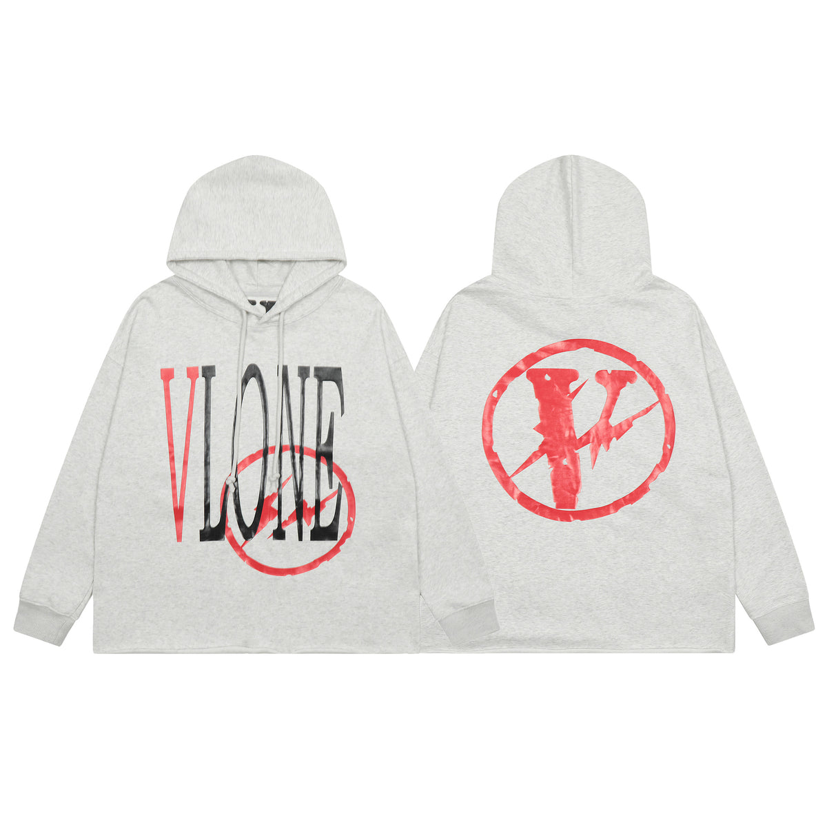 Vlone Friends Big V Logo American Style Unisex Hoodie
