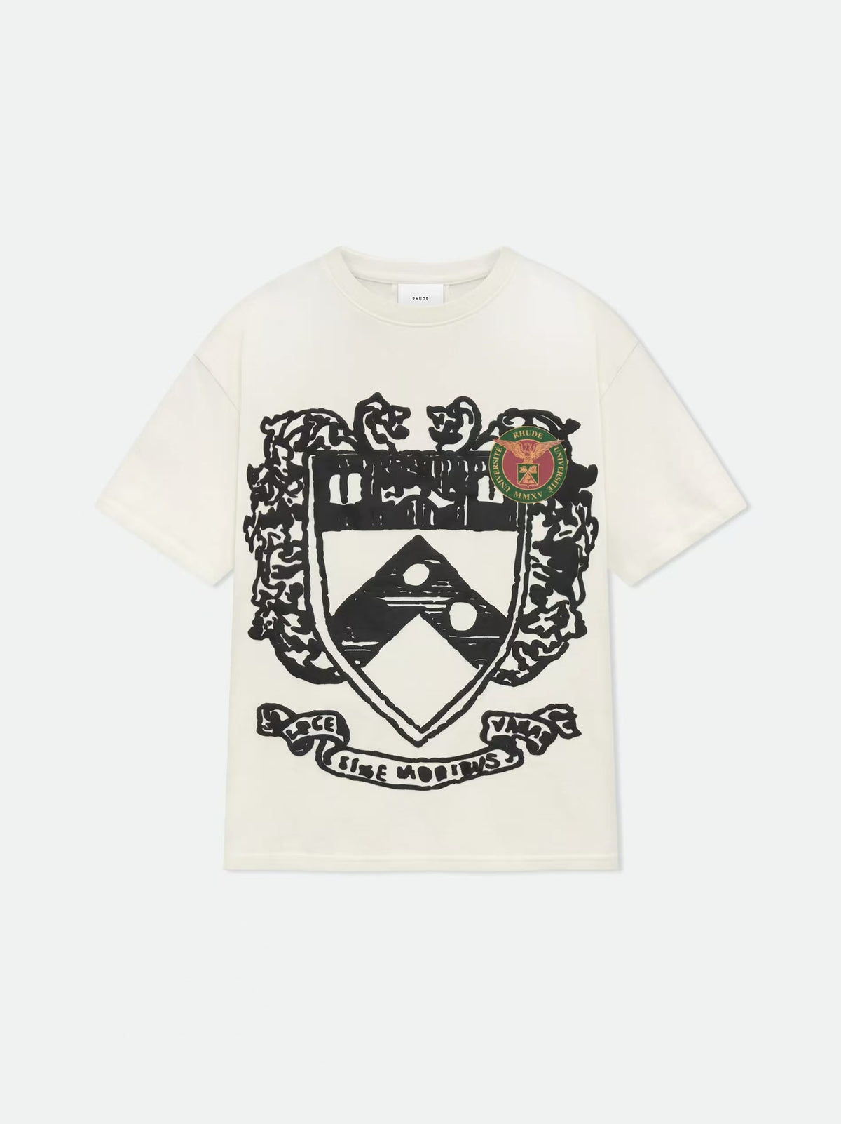 Rhude Vintage Sunset Coconut Tree Graphic Oversized Tee Streetwear