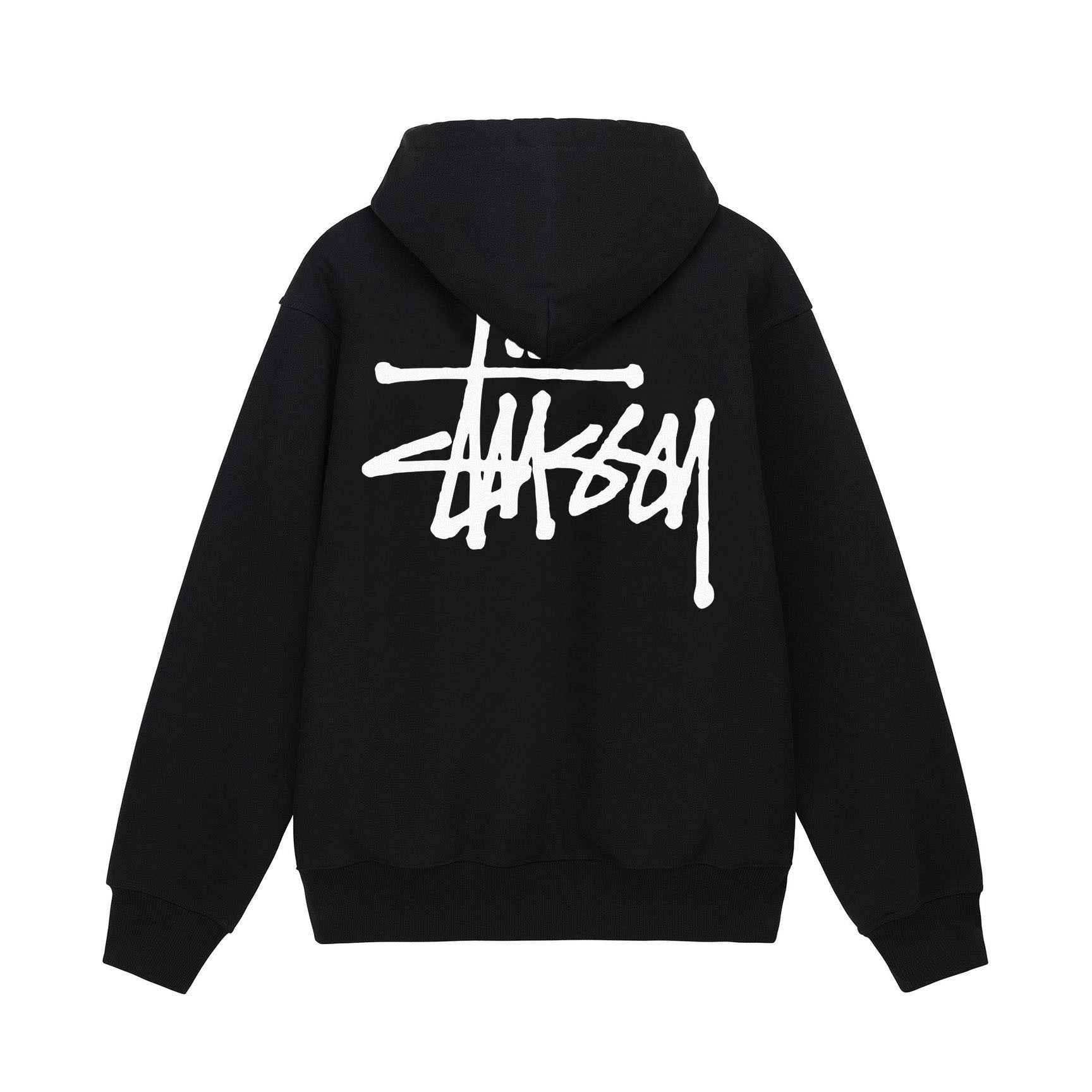 Stussy Script 8 Ball World Tour Graphic Oversized Hoodie Streetwear