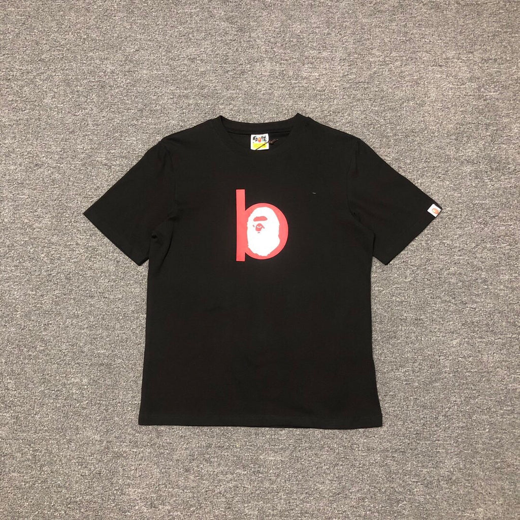 BAPE Classic Camo Ape Head Letter Print Loose Unisex Casual T-Shirt