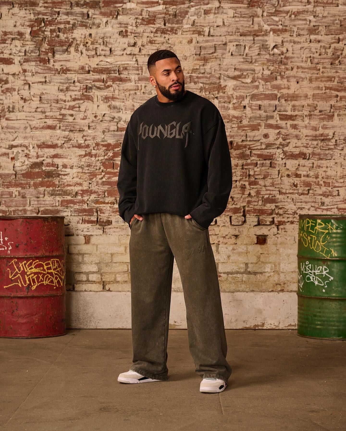YOUNGLA 2041 The Midnight Collection - Joggers