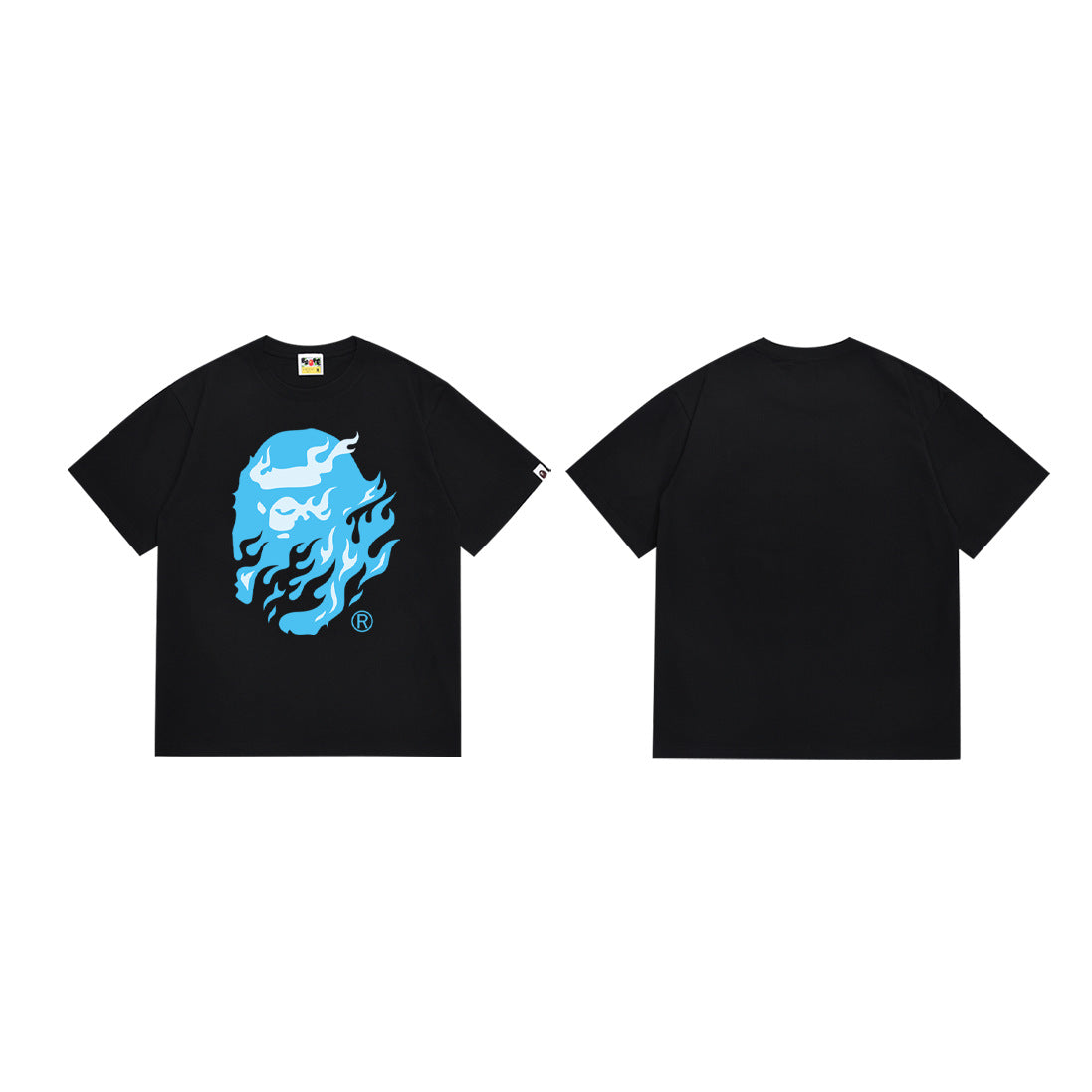 Bape Camo Ape Head Graphic Oversized Tee Streetwear Unisex