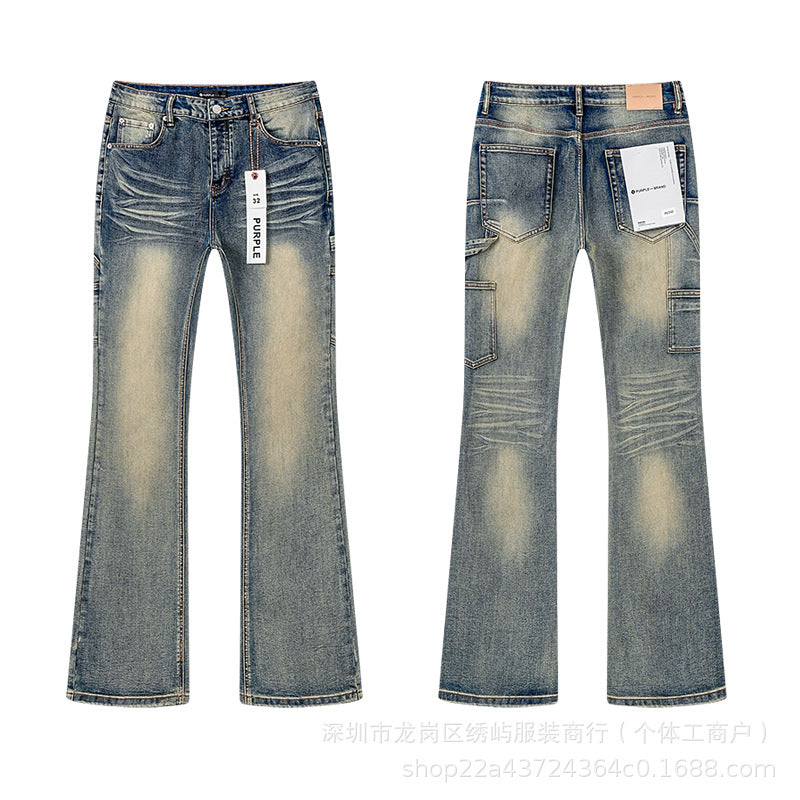 Purple Brand American Street Casual Denim Jeans Unisex