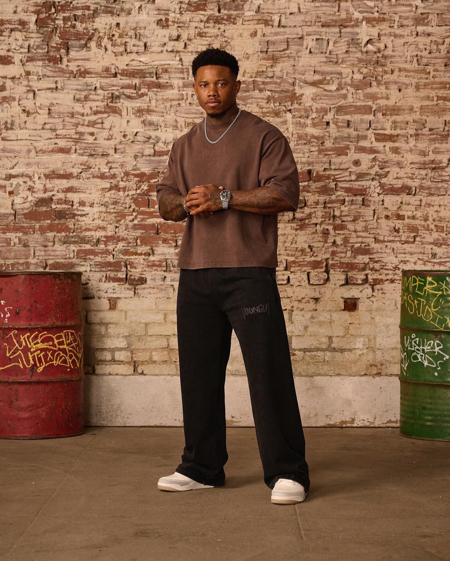 YOUNGLA 2041 The Midnight Collection - Joggers