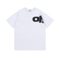 Off-White Big Letter Print Crew Neck Short Sleeve T Shirt Unisex