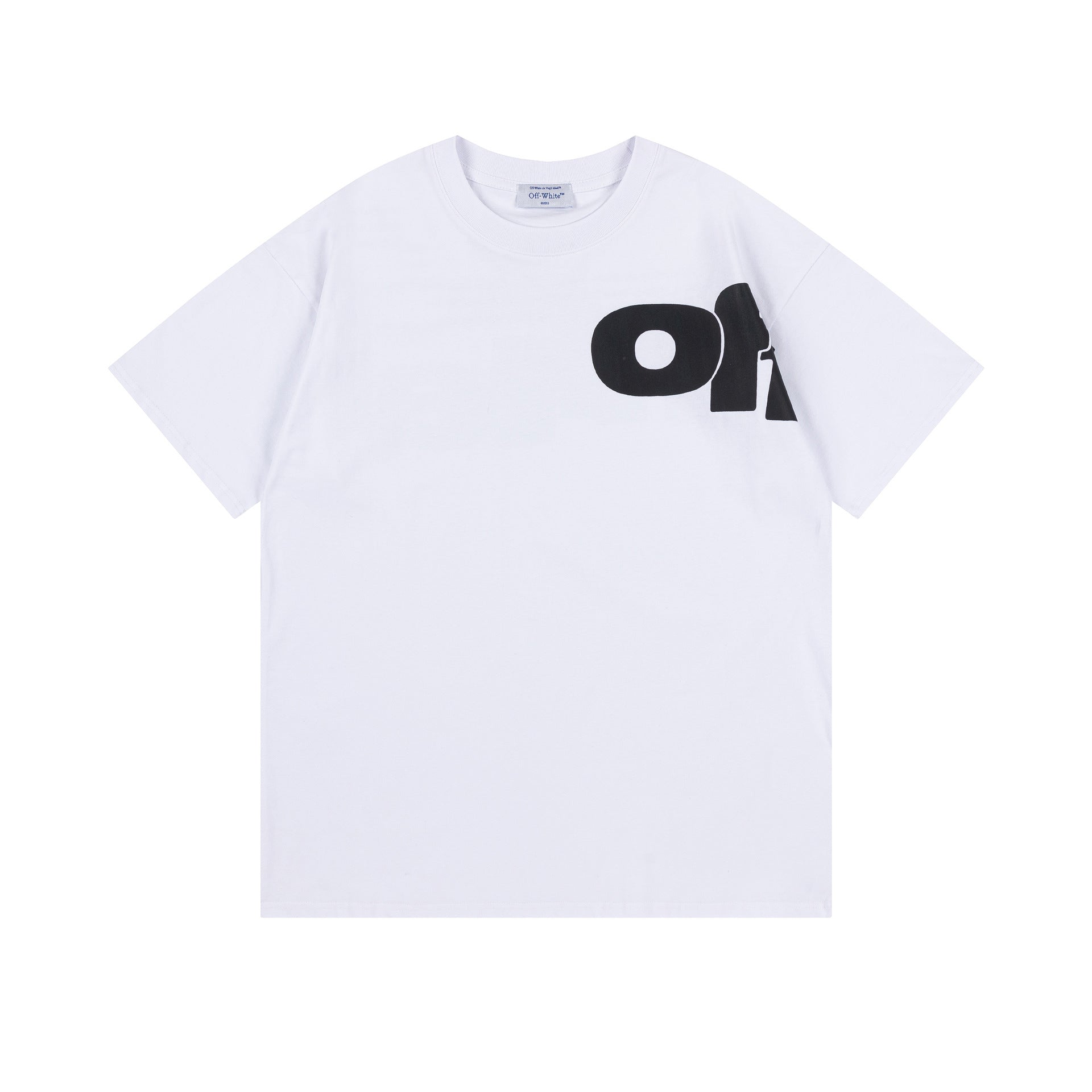 Off-White Big Letter Print Crew Neck Short Sleeve T Shirt Unisex