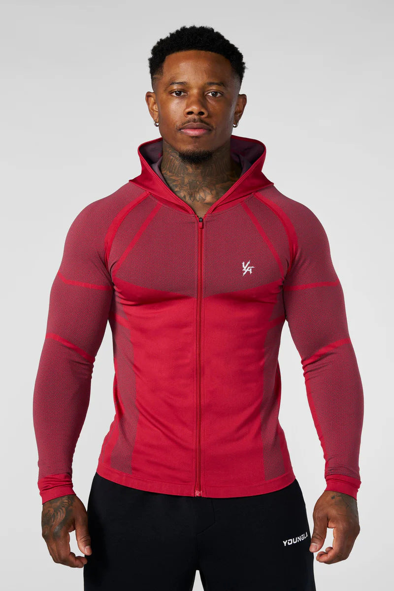 YOUNGLA 8061 Apex Compression Zip-Ups