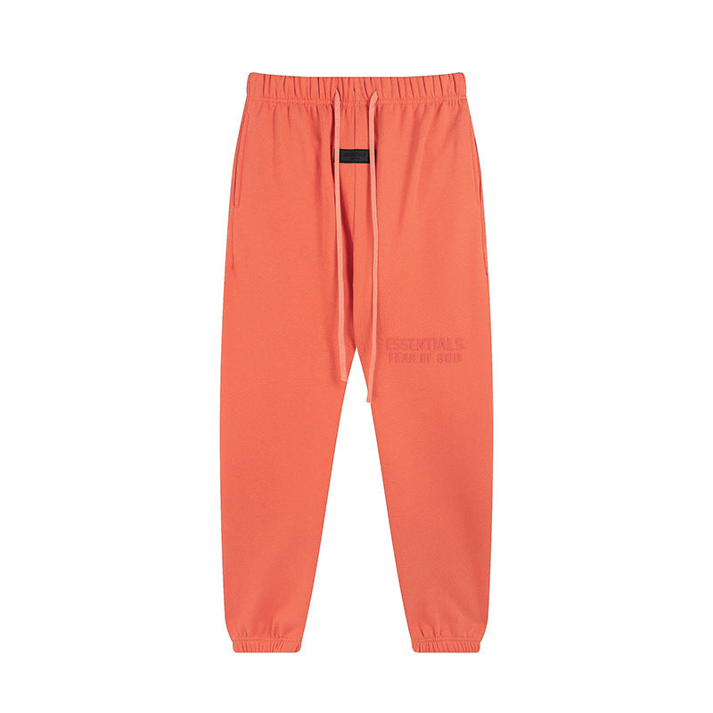 Fear of God ESSENTIALS Flocked Print Fleece Lined Hoodie sweatpants