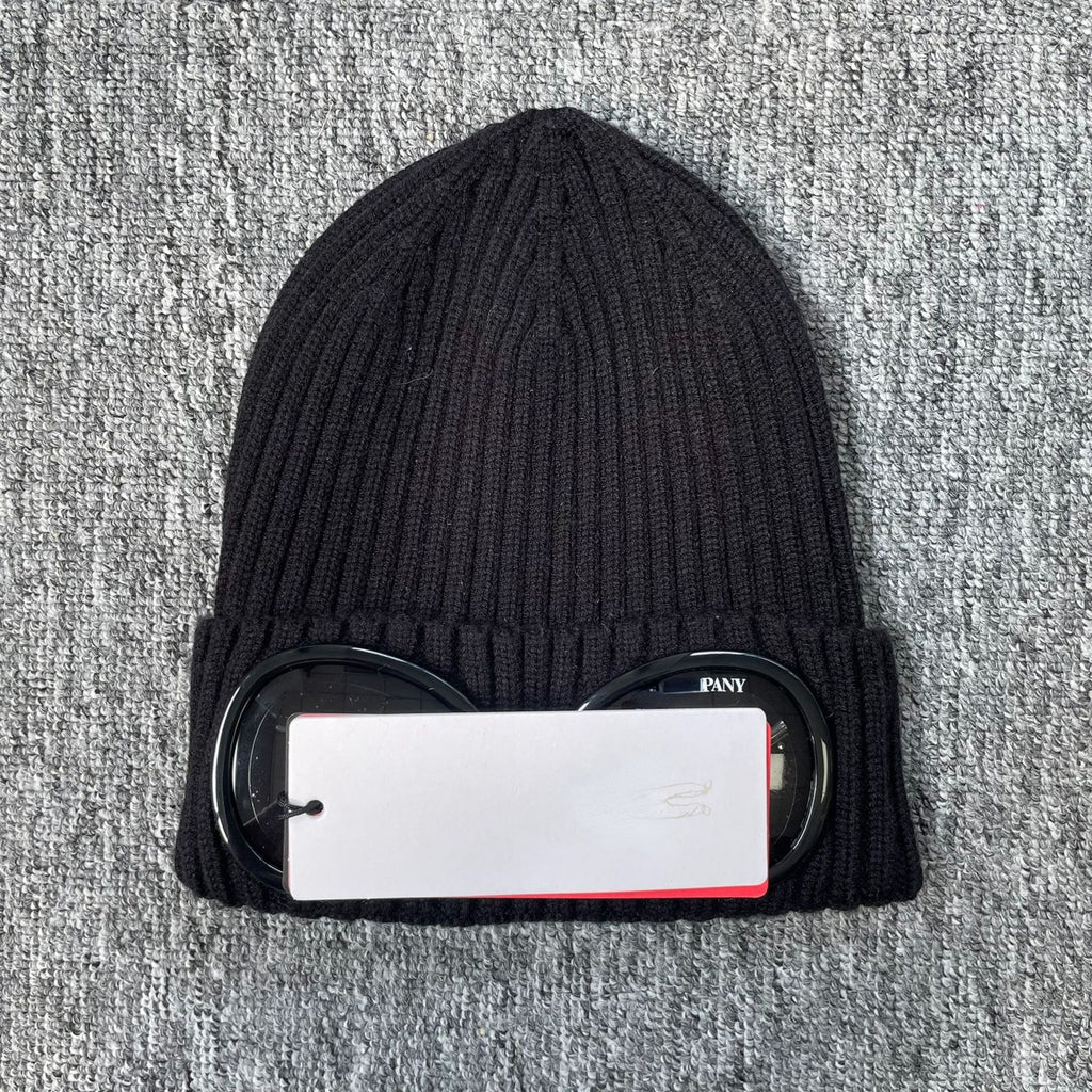 C.P Extrafine Merino Wool Goggle Balaclava, Goggle & Lens Side Beanie