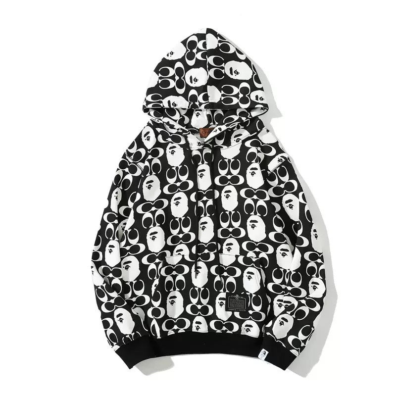 BAPE × COACH Shark Full Zip Hoodie