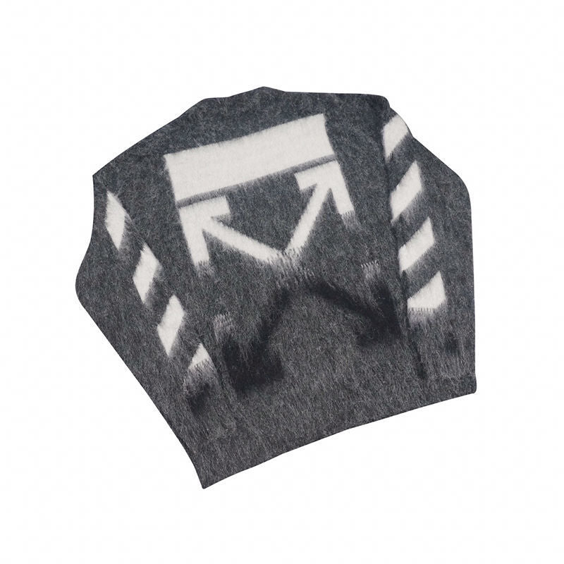 Off-White Diag Ombre Brushed Knit Crewneck Arrows Jumper