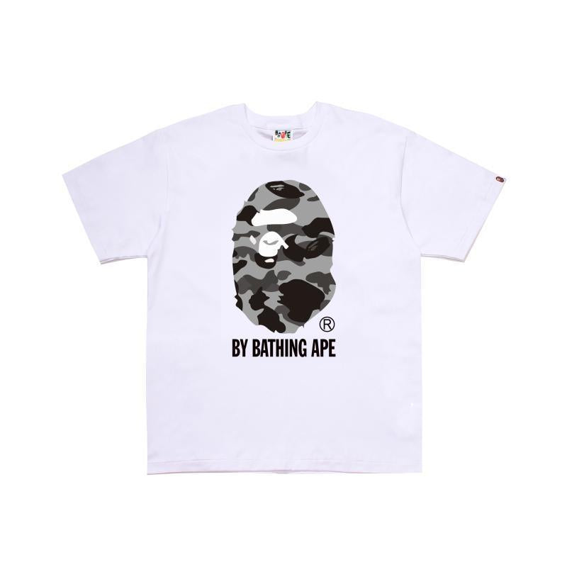 BAPE Ape Head Print Loose Unisex Streetwear T-Shirt