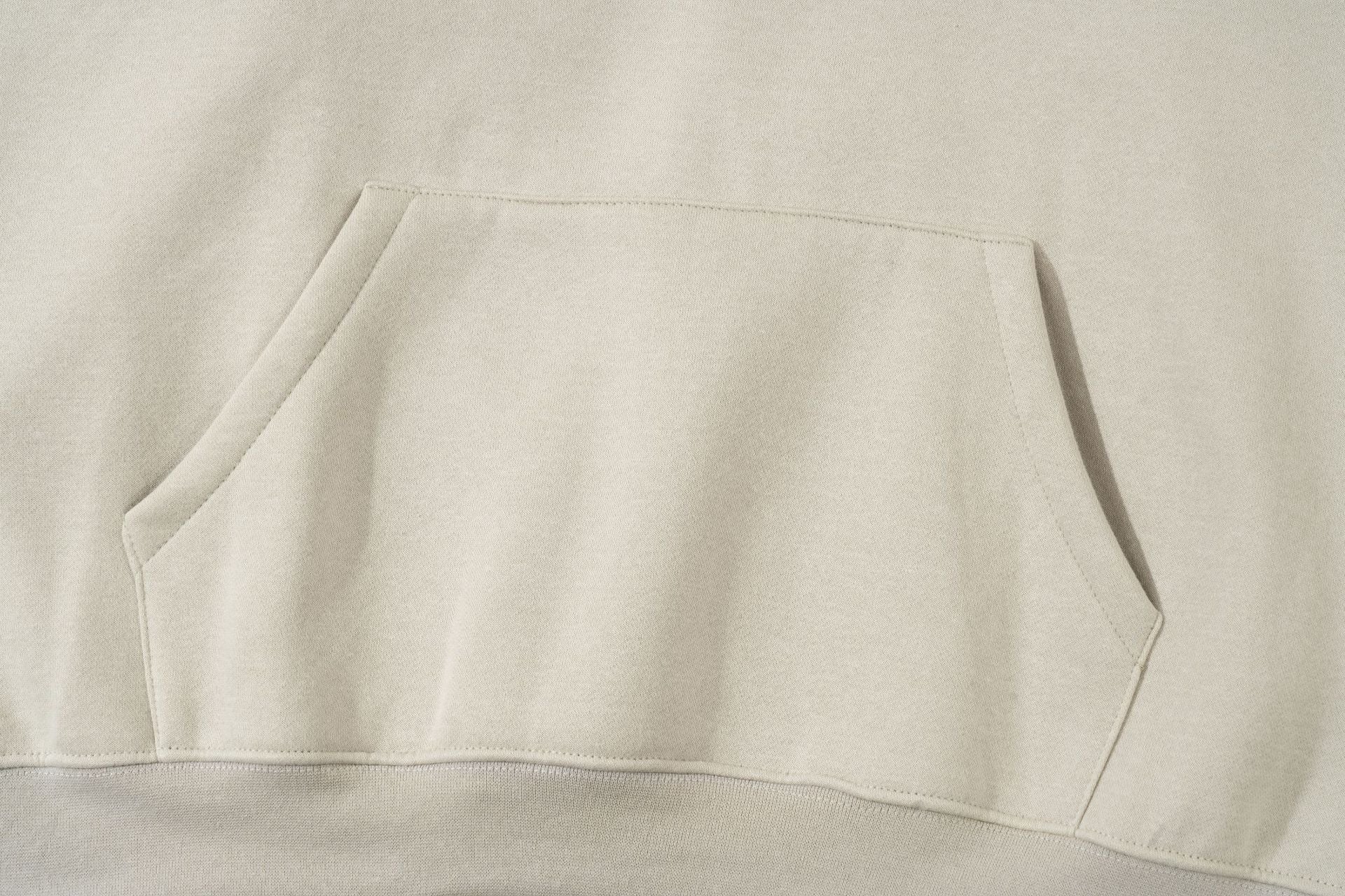 Fear Of God Essentials Flocked Small Letter Pullover Hoodie Unisex
