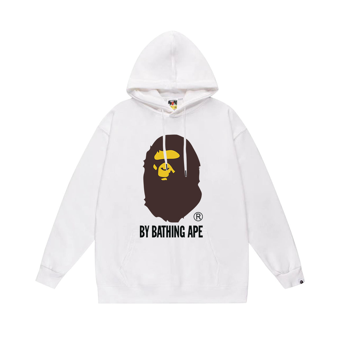 Bape Camo Ape Head Graphic Vintage Washed Oversized Hoodie Streetwear