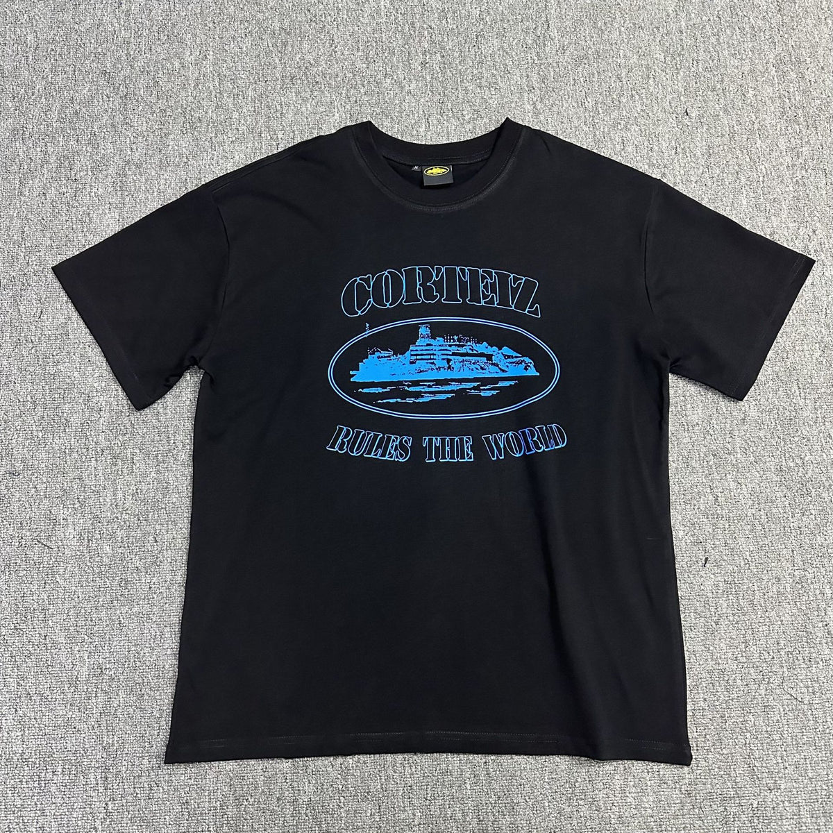 Corteiz Multi‑Logo Graphic Oversized Tee Streetwear Unisex