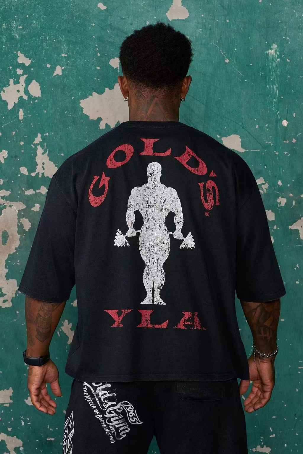 YOUNGLA 4002 Golds Gym New Age Tees